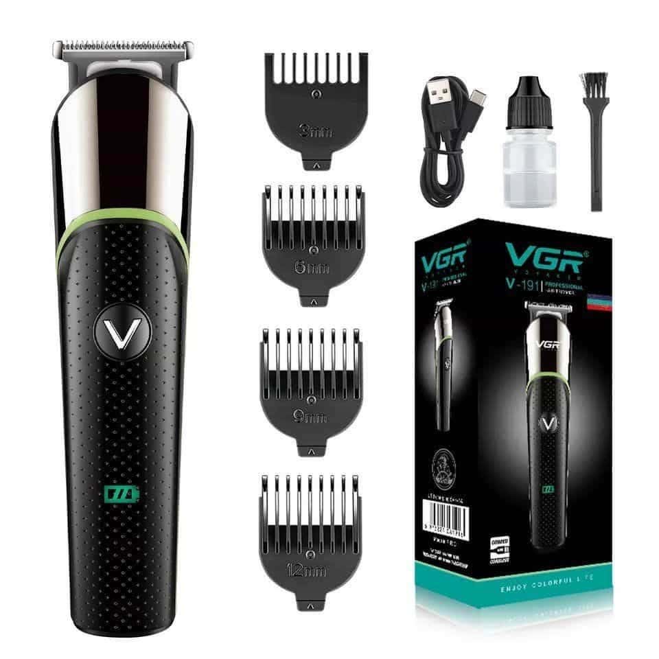VGR v-191 Multi-Purpose Use Shaving Machine For Men - Black
