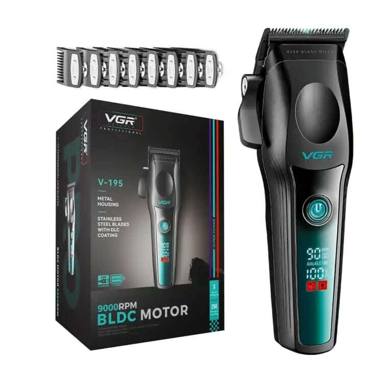 VGR V-195 Multi-Purpose Use Shaving Machine For Men - Black