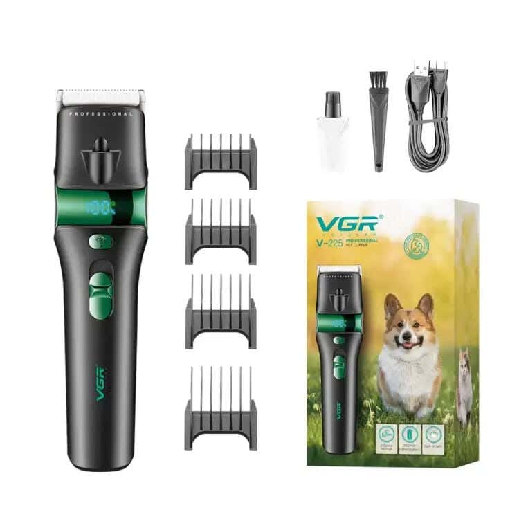 VGR v-225 Multi-Purpose Use Shaving Machine For pets - Black