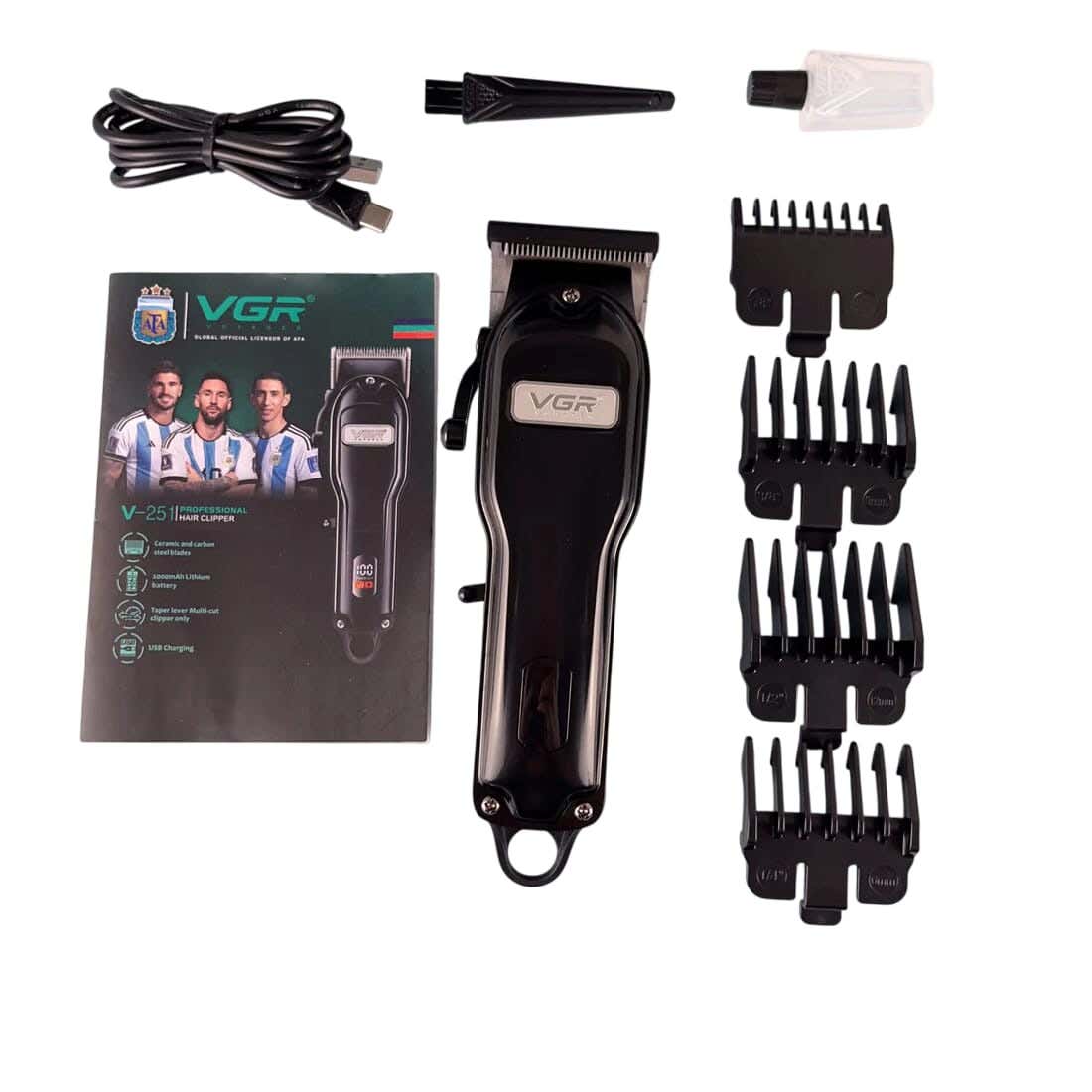 VGR v-251 Multi-Purpose Use Shaving Machine For Men - Black