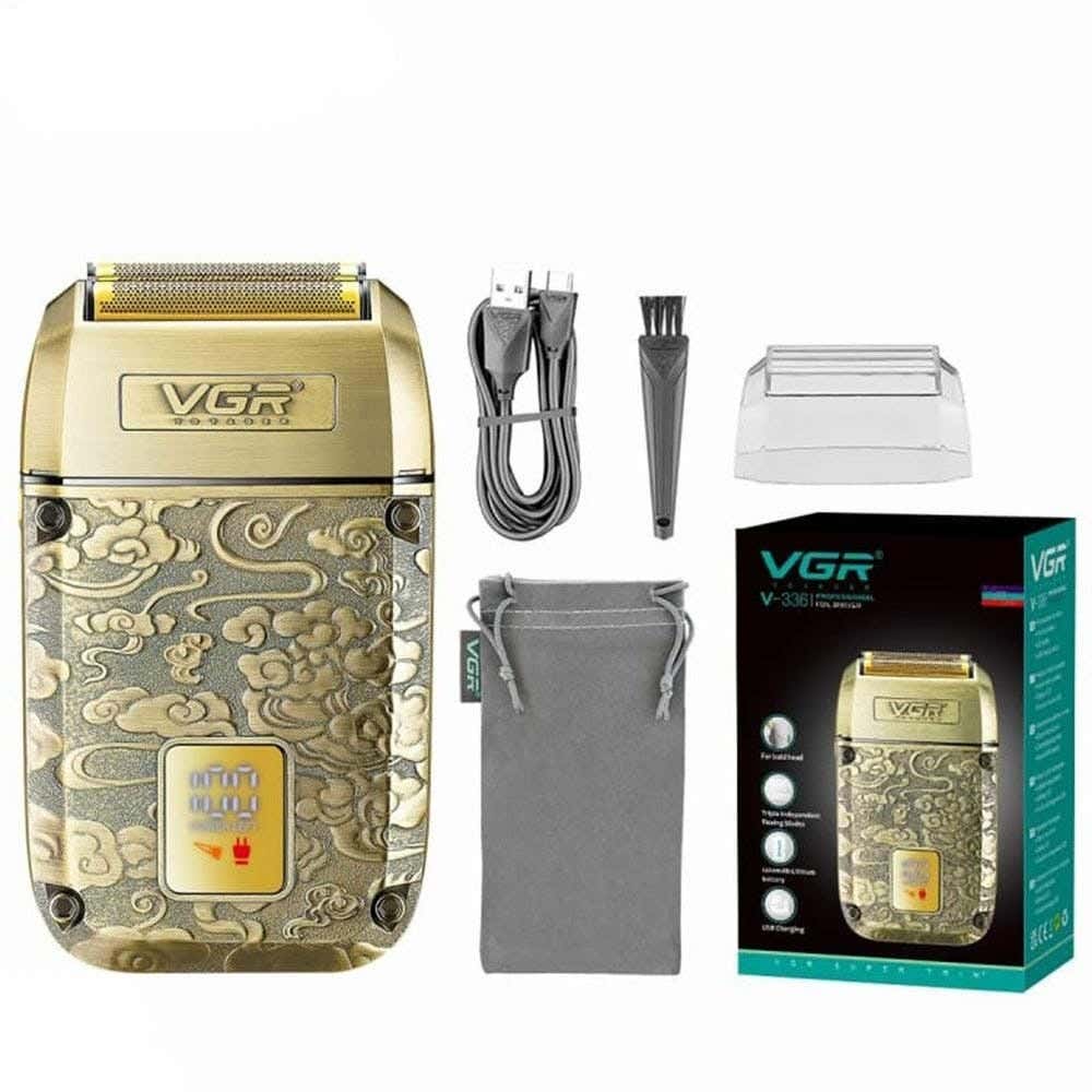 VGR V-336 Multi-Purpose Use Beard Trimmer For Men - Gold