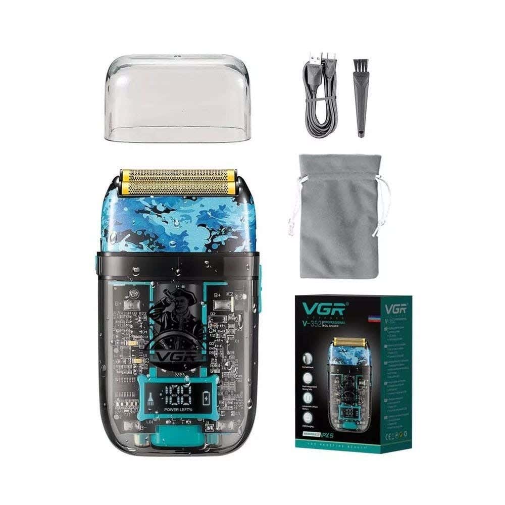 VGR v-352 Chin Use Shaving Machine For Men - Multi Color