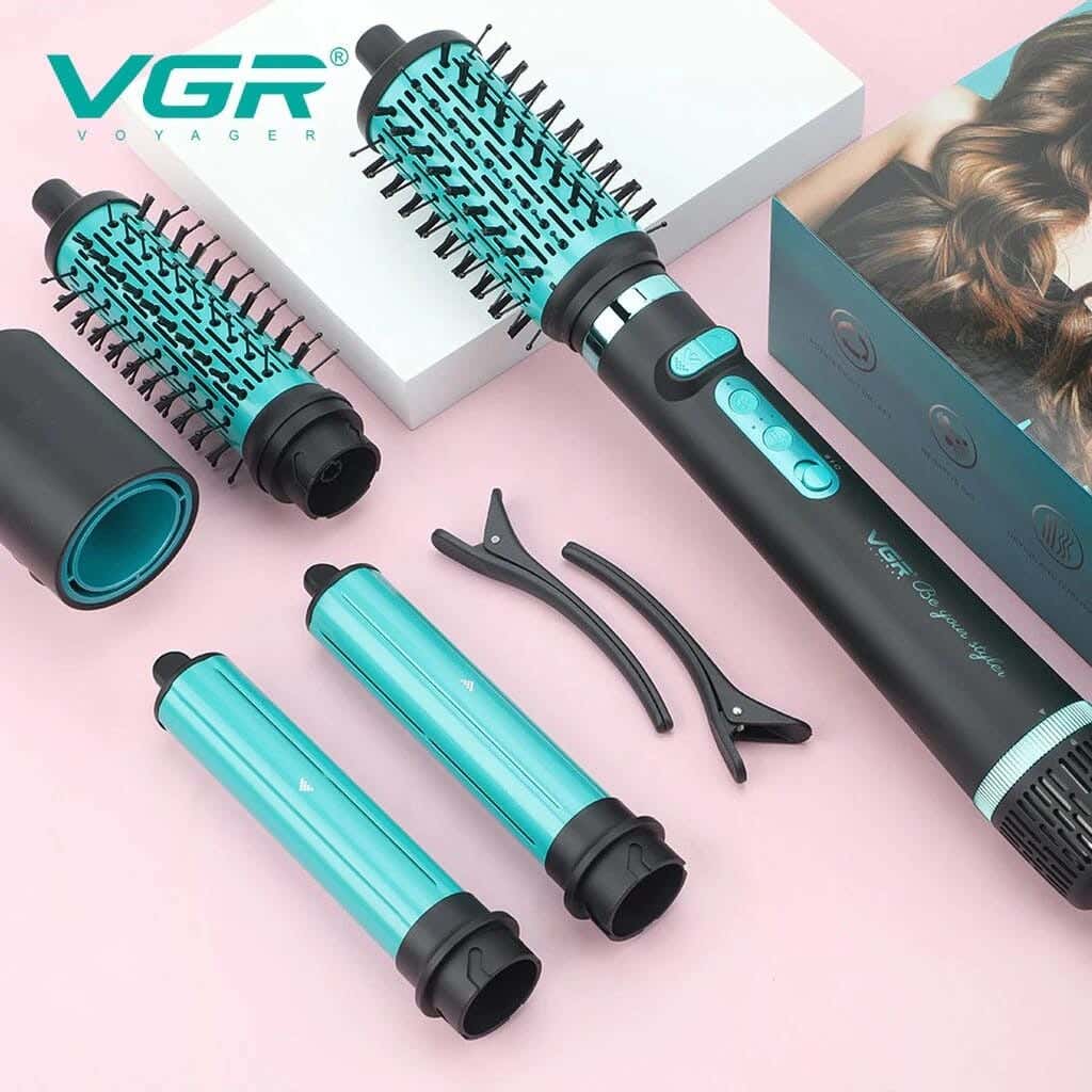 VGR V-475 Multi-Purpose Use Hot Air Brush For Hair For women - Black
