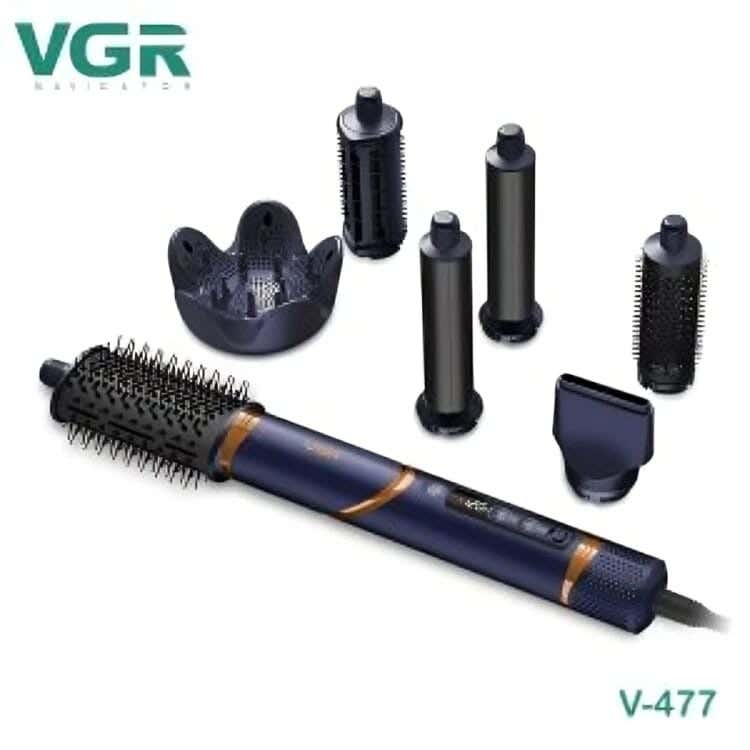 VGR v-477 Multi-Purpose Use Hot Air Brush For Hair For women - Blue