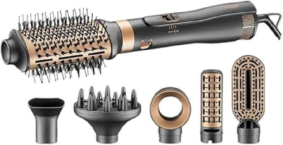 VGR V-491 Multi-Purpose Use Hot Air Brush For Hair For women - Black