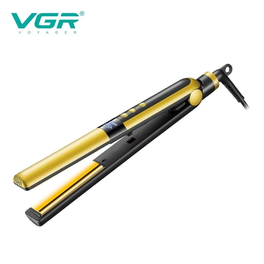 VGR v-510 Multi-Purpose Use Hair Straightener For women - Gold