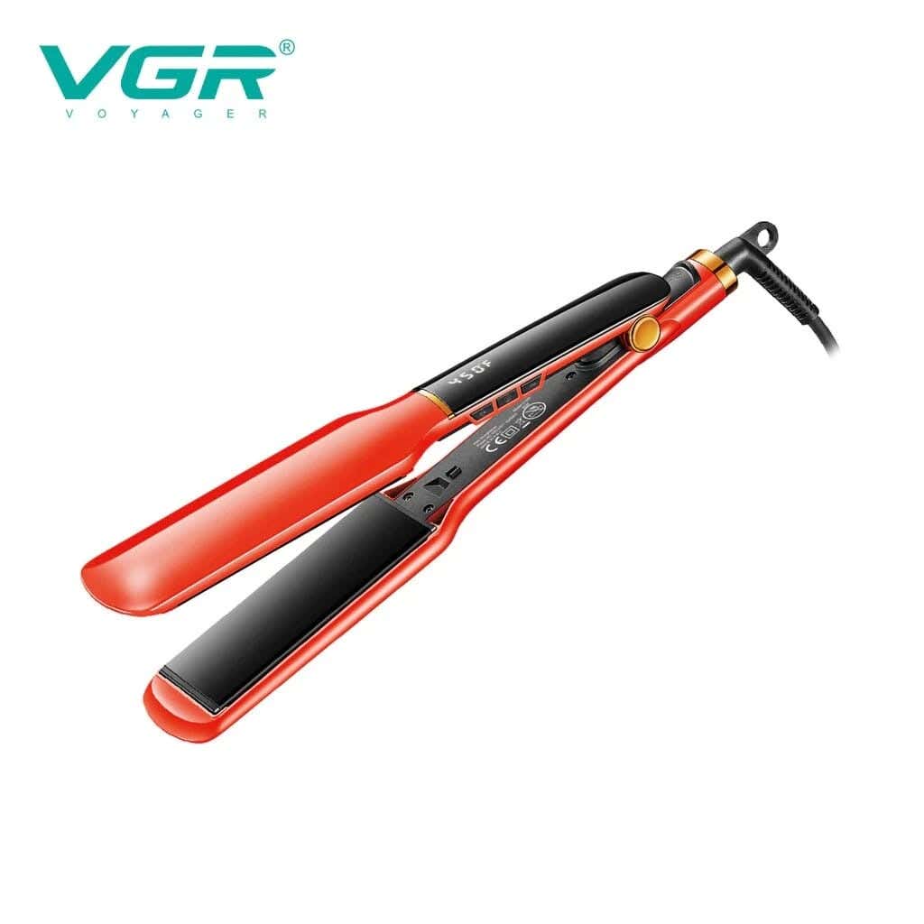 VGR V-525 Multi-Purpose Use Hair Straightener For women - Red