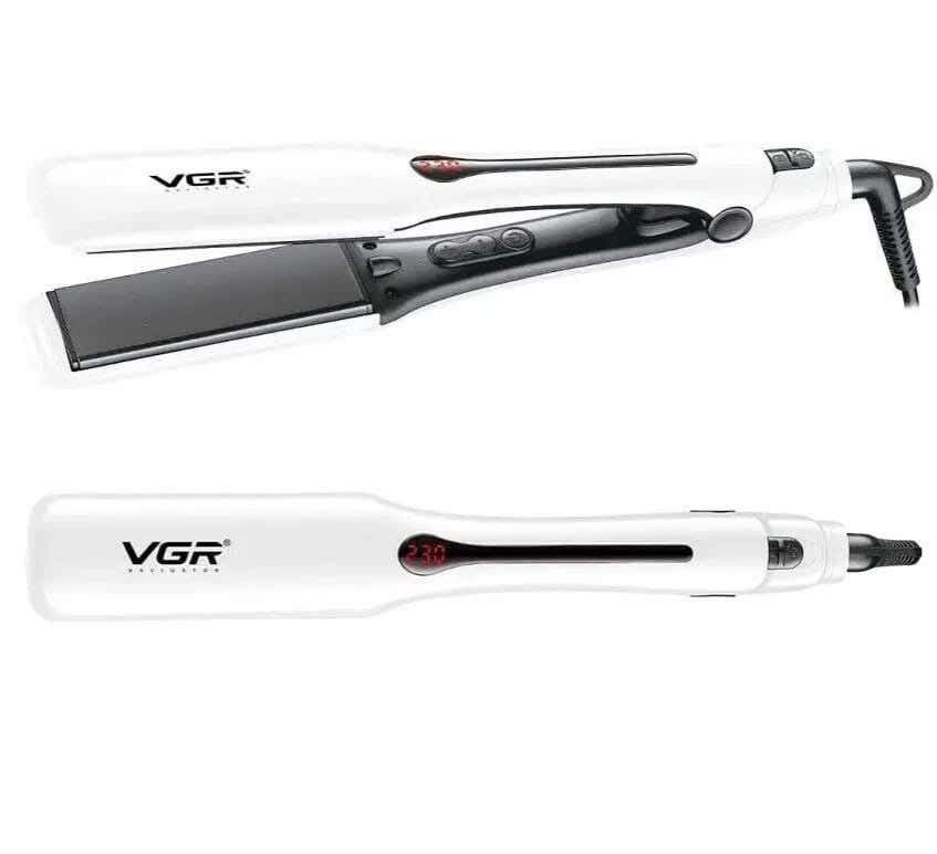 VGR v-556 Multi-Purpose Use Hair Straightener For women - White