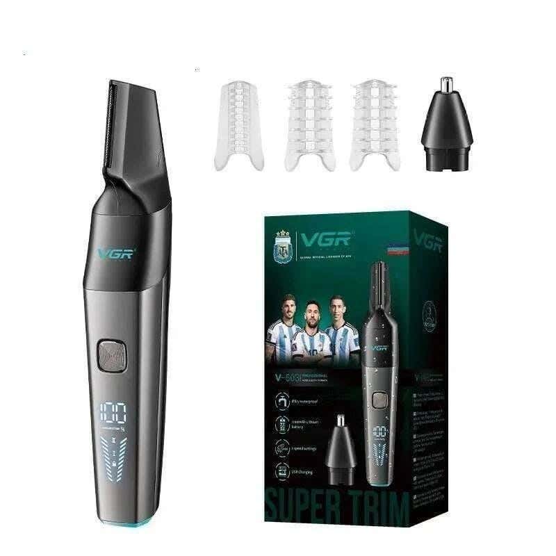VGR v-603 Multi-Purpose Use Shaving Machine For Men - Black