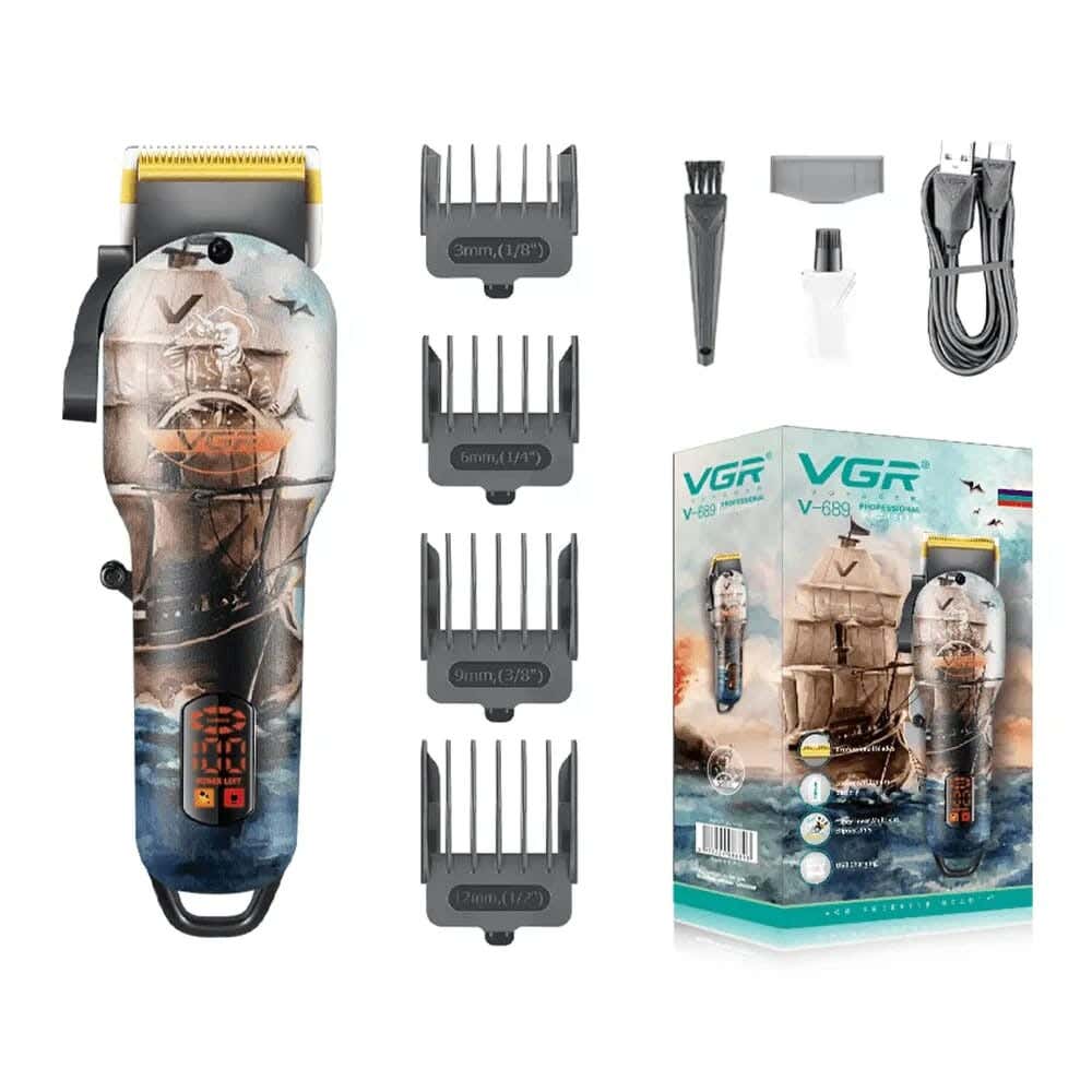 VGR V-689 Multi-Purpose Use Shaving Machine For Men - Multi Color