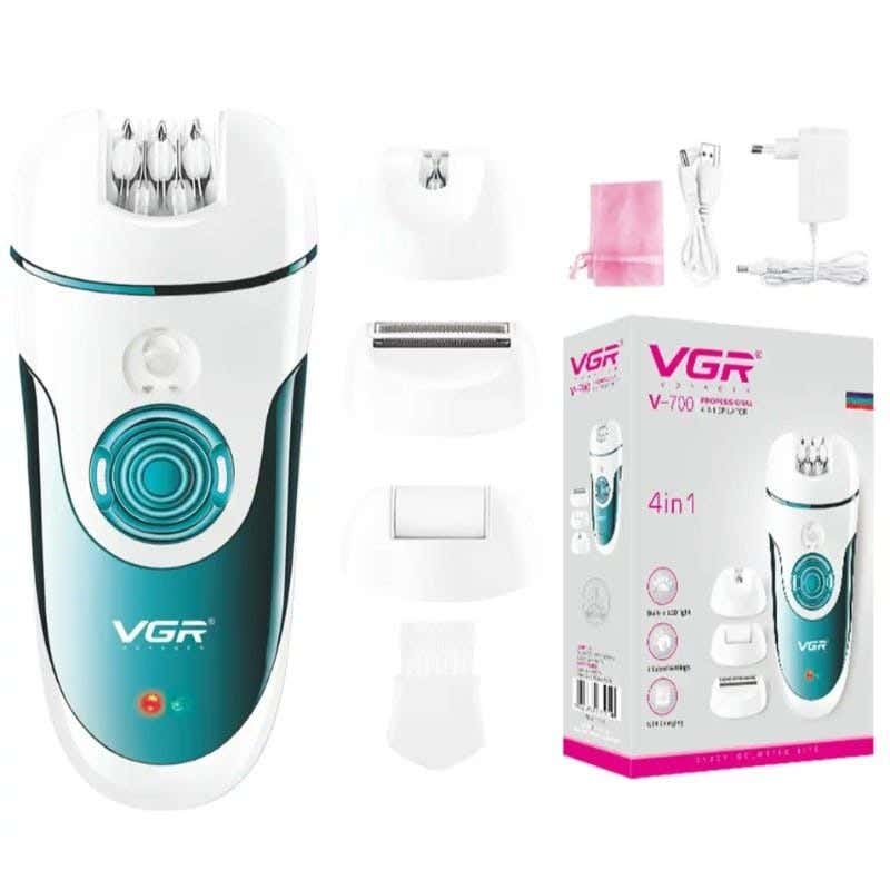 VGR V-700 Multi-Purpose Use Shaving Machine For women - Green White