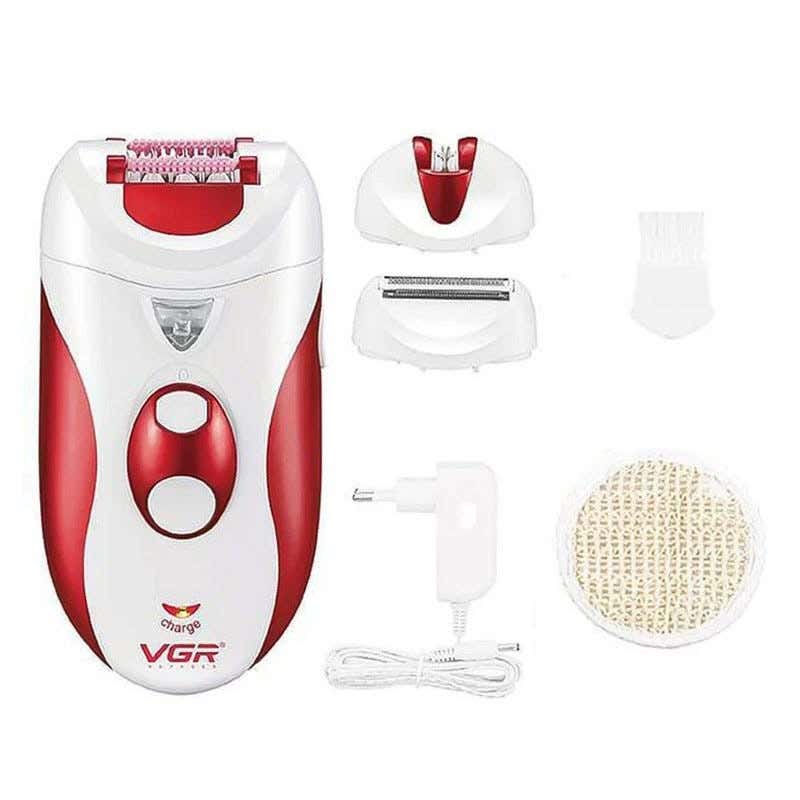 VGR V-702 Multi-Purpose Use Shaving Machine For women - White Red
