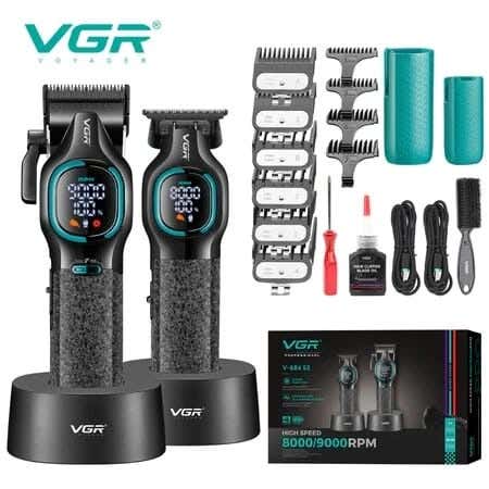 VGR v-886 s2 Multi-Purpose Use Shaving Machine For Men - Black