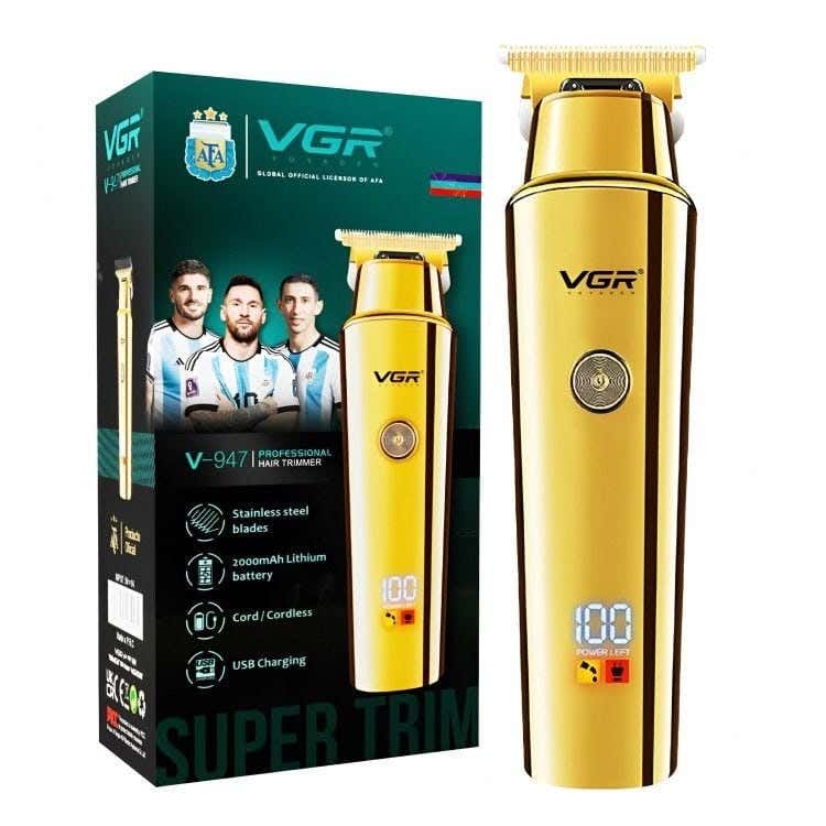 VGR V-947 Multi-Purpose Use Shaving Machine For Men - Gold