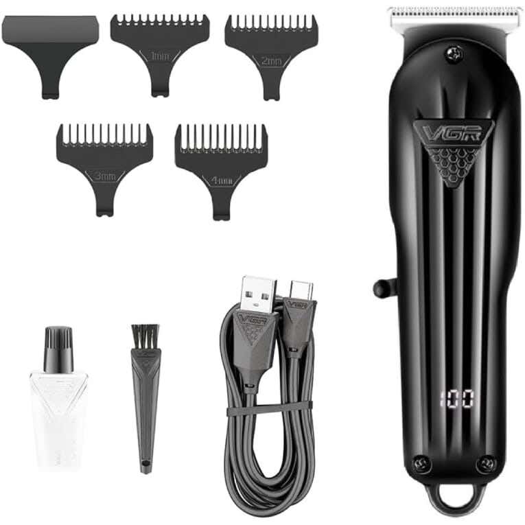 VGR V-982 Multi-Purpose Use Shaving Machine For Men - Black