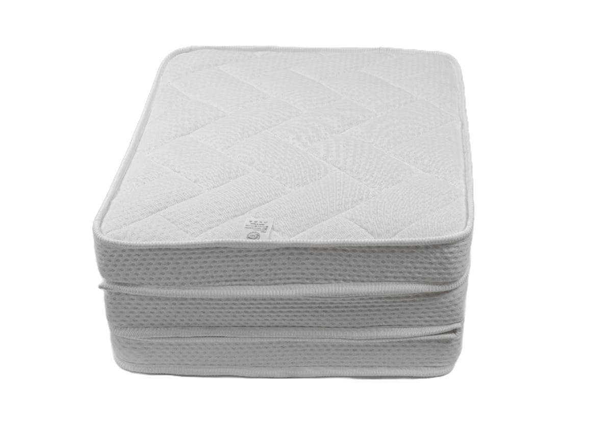 Aero Folding Mattress, 80×195×80×10 Cm - Black White