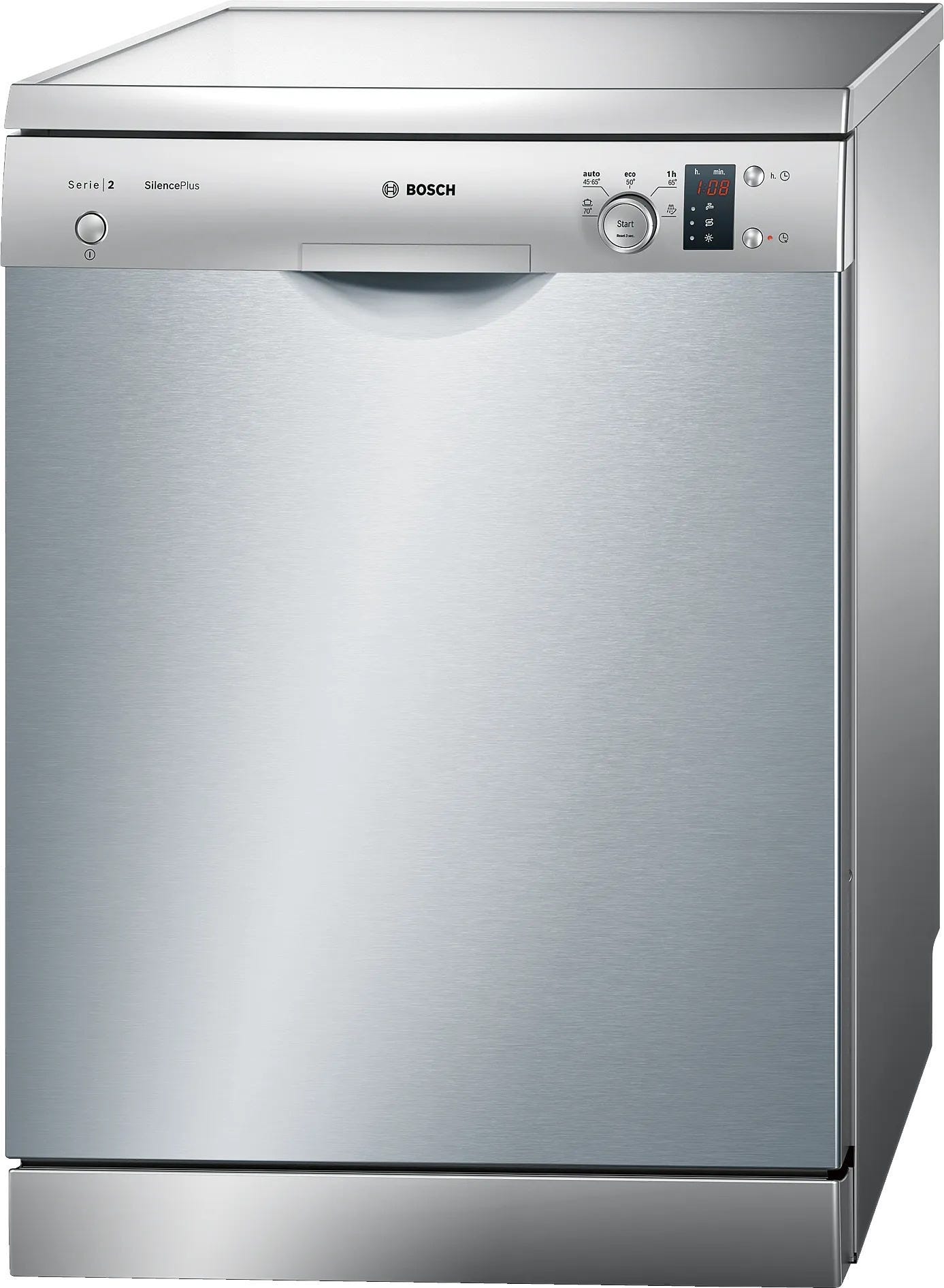 Bosch SMS25AI00V Dishwasher, 12 Persons, 60 cm - Silver