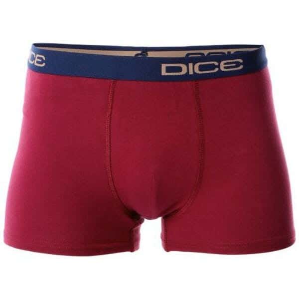 Dice Cotton Boxer For Boys, One Piece - Red
