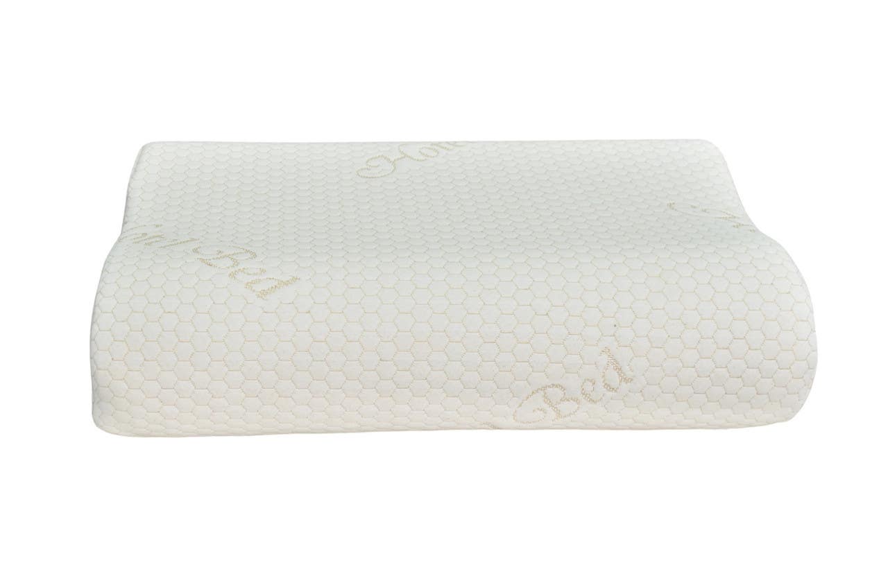 American House Cotton Memory Cushion, 40x60 cm - Beige