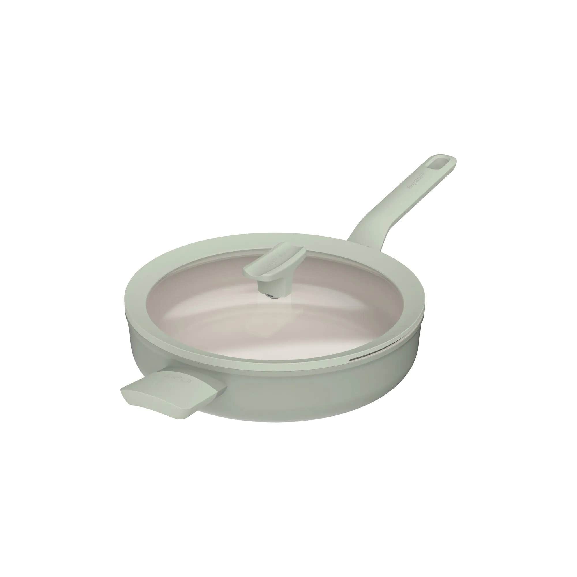 Berghoff Leo Balance Non Stick Ceramic Pan with Lid , 26 cm - Green