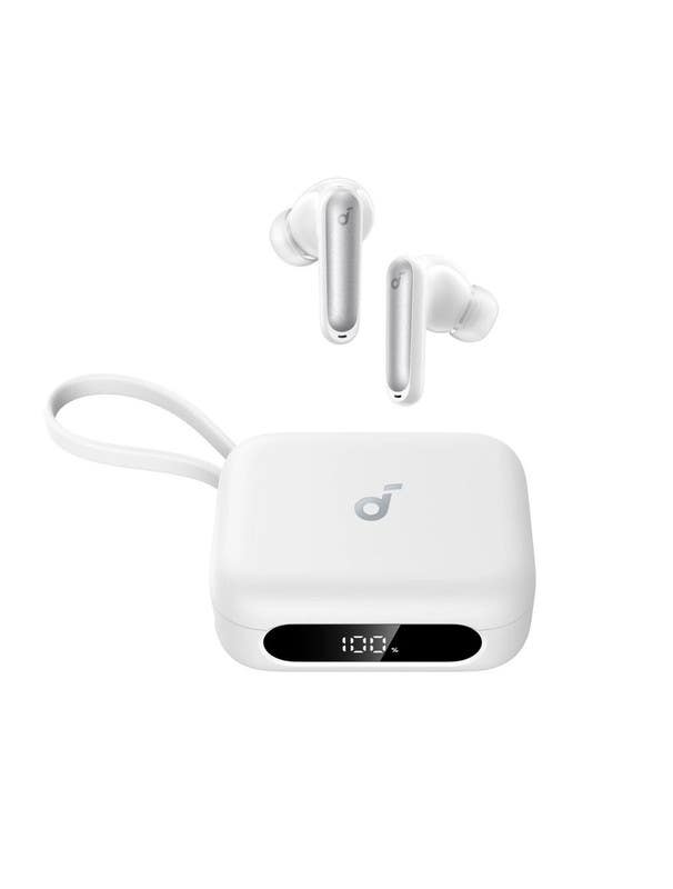 Anker A3937H21 Soundcore AirPods, 3000mAh, Noise Cancelling - White