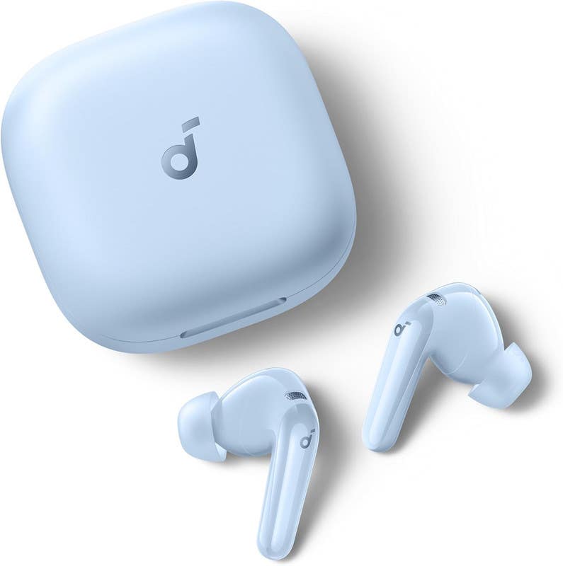 Anker R60i NC Soundcore 6 Wireless AirPods with Noise Cancellation, 6 Microphones - Blue
