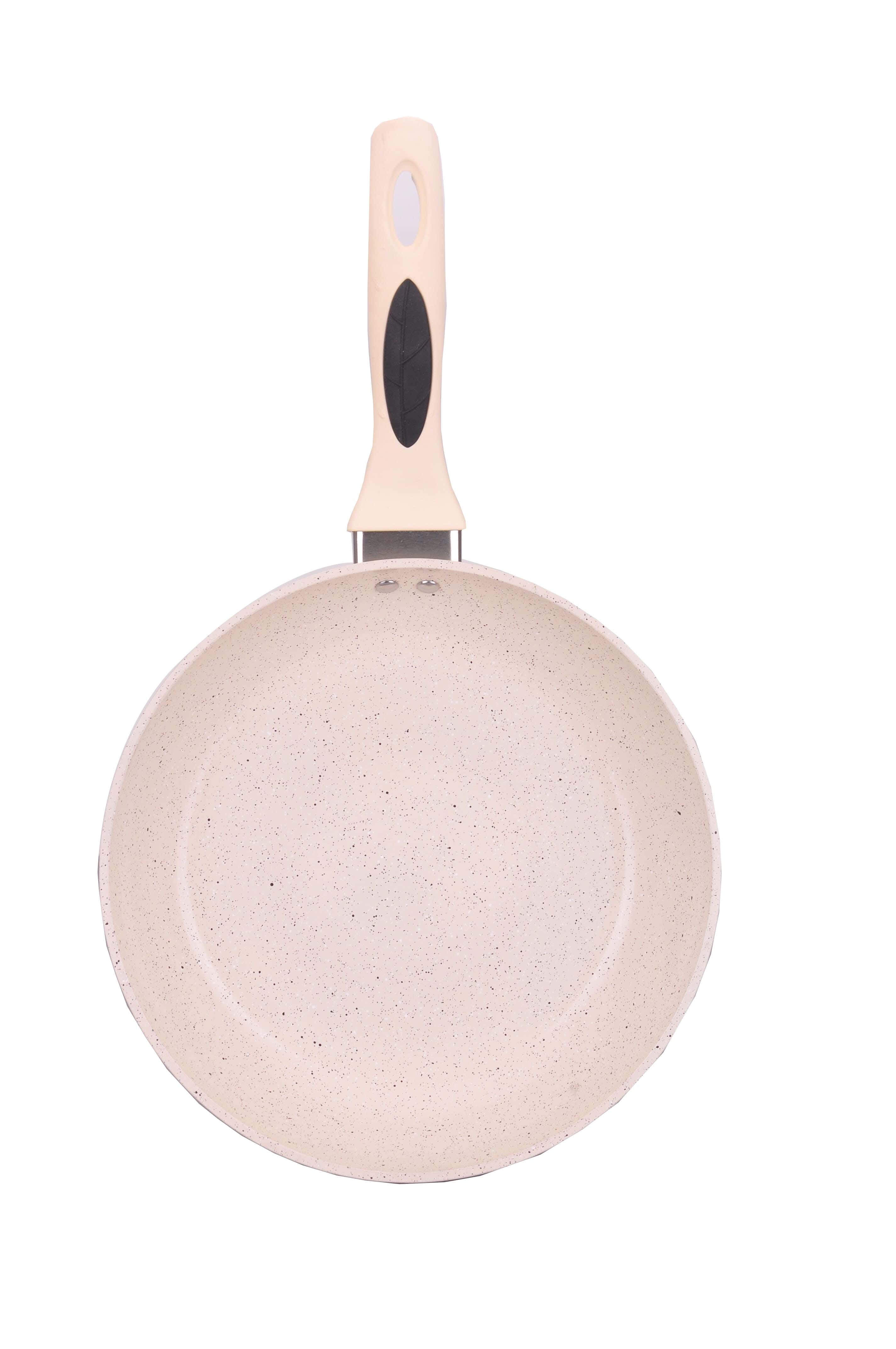 AAOne Granite Frying Pan, 1 Piece, 26 cm - Beige