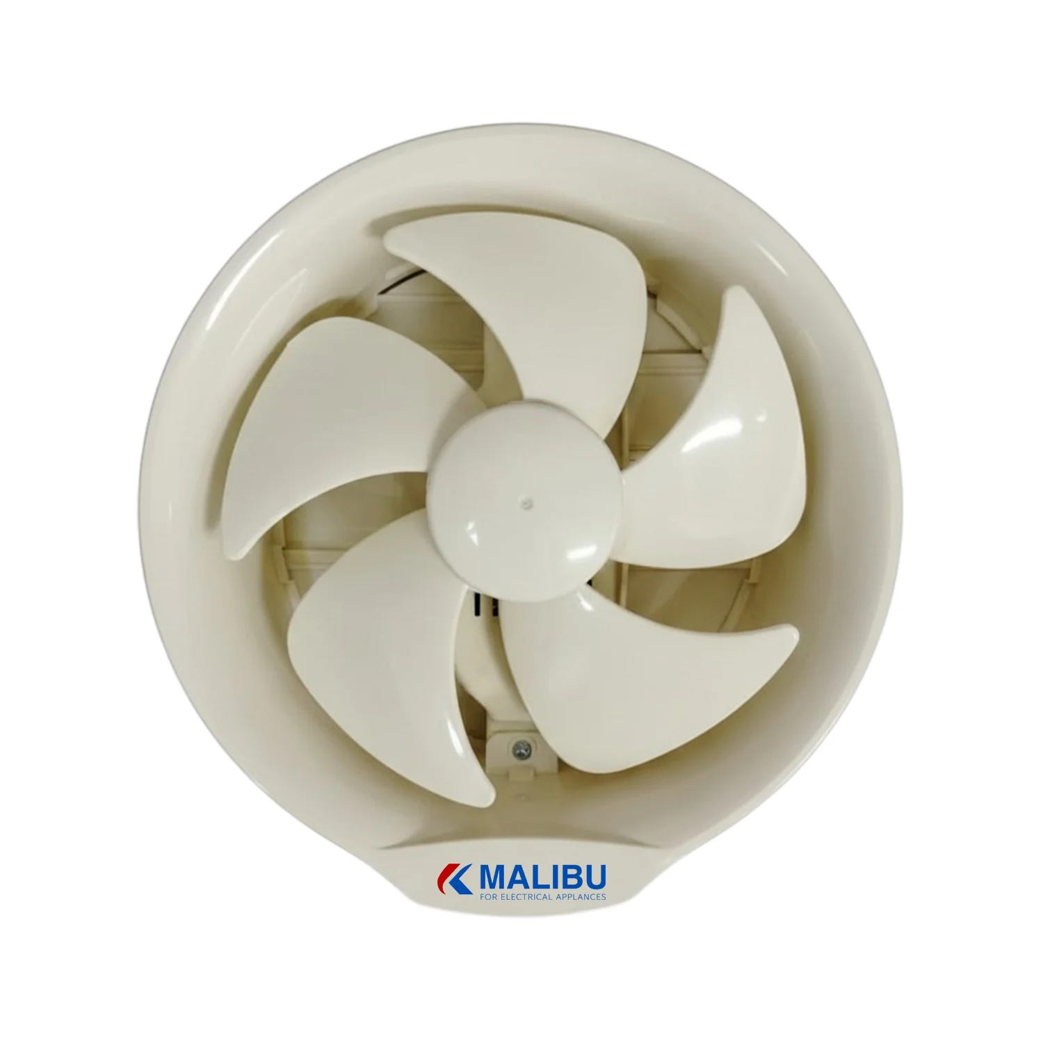 Malibu Glass Exhaust Hood, 20 cm, Multi-Purpose - White