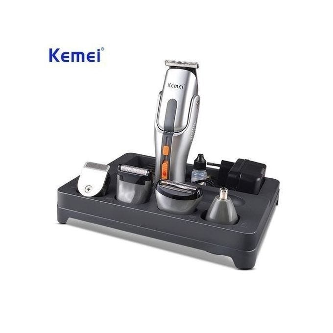 Kemei km-680A Hair Trimmer - Silver