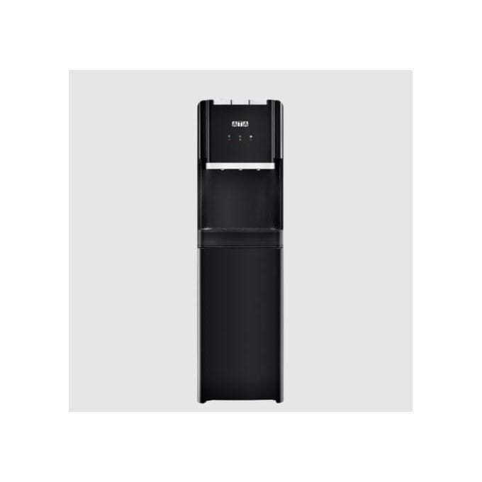 ATA WD001 Water Dispenser, 3 Taps for Cold, Hot and Lukewarm Water, with Storage Case - Black