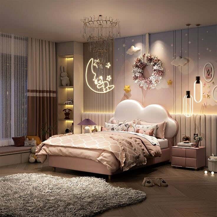 Muski Wood + Mdf Bed With Hammer Velvet Fabric, 120X120X200 Cm - Off-White + Cashmere