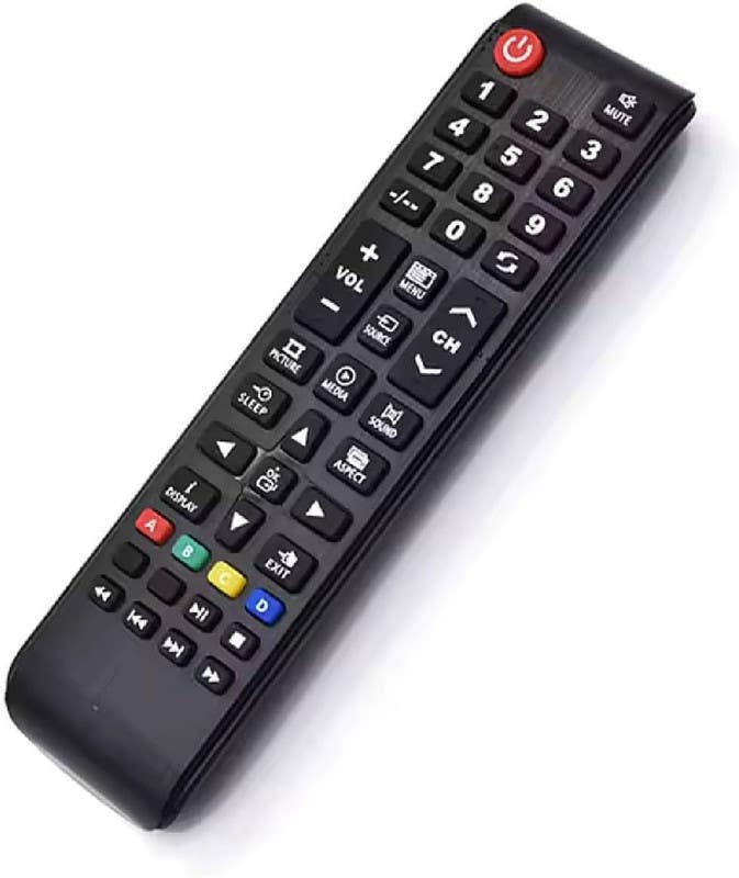 Remote Control, Compatible with Samsung TV - Black