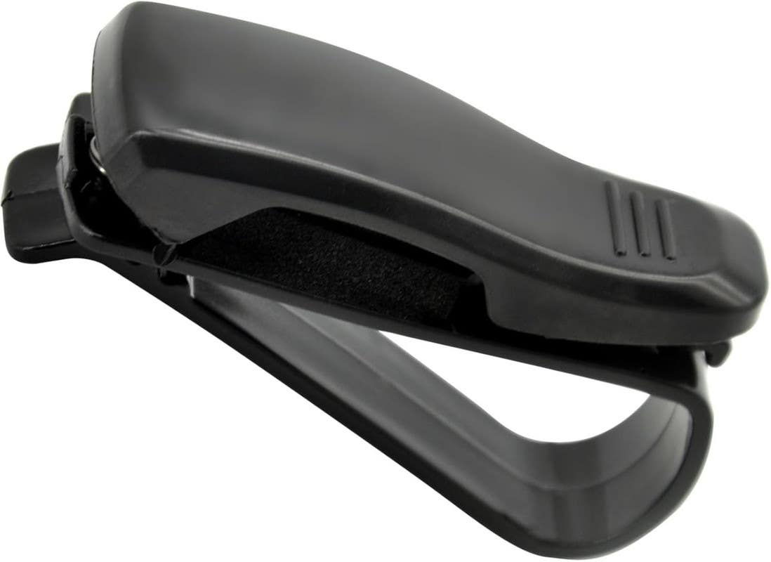Car Clip Glasses and Card Holder - Black