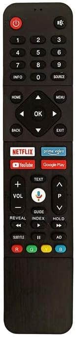 Remote Control, Compatible with Tornado TV - Black