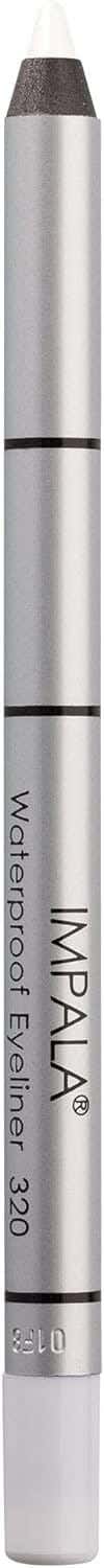 Impala Eyeliner Pencil, Waterproof Cream, Color 320 White