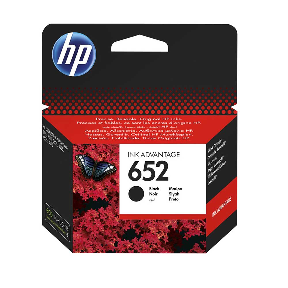 Get HP Printer Ink Cartridge, HP652 - Red with best offers | Raneen.com