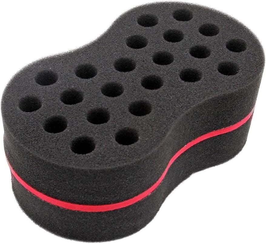 Bewave Double Sponge for Wavy Hair - Black