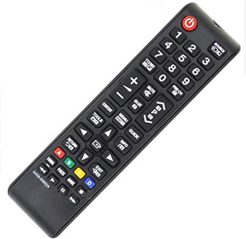 Remote Control, Compatible with Samsung TV, LCD, LED - Black