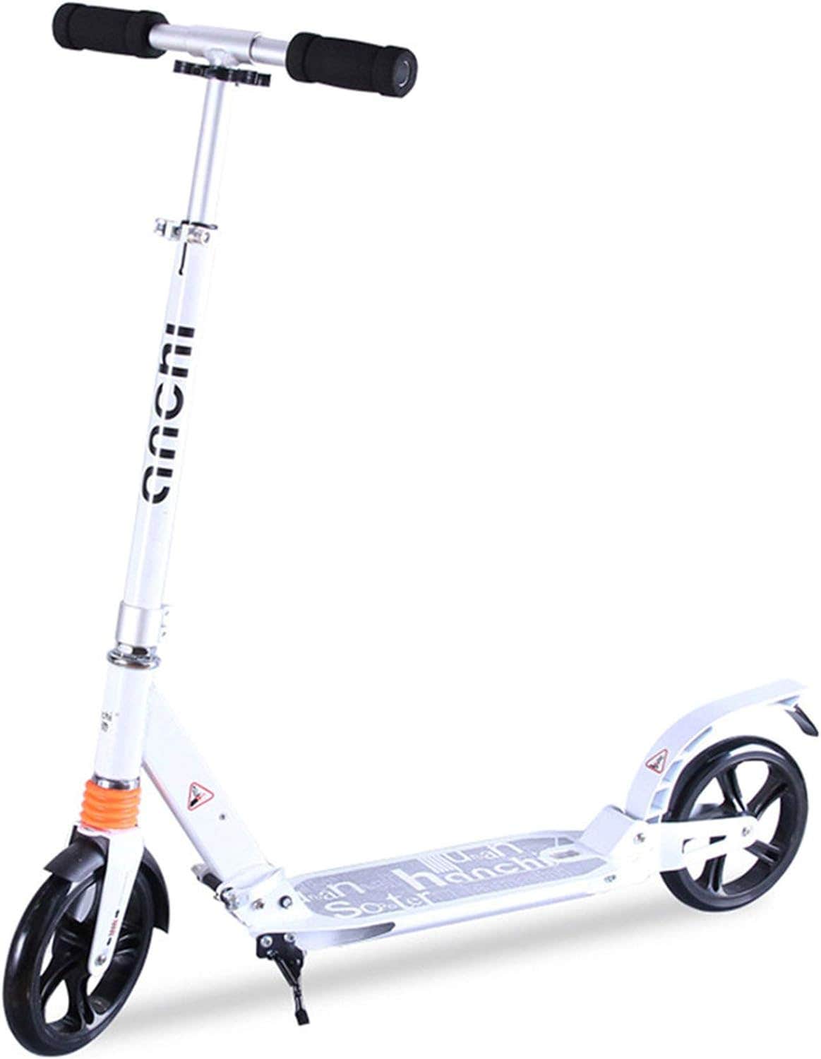 Folding Scooter, 2 Wheels, 35x30x14 cm - White