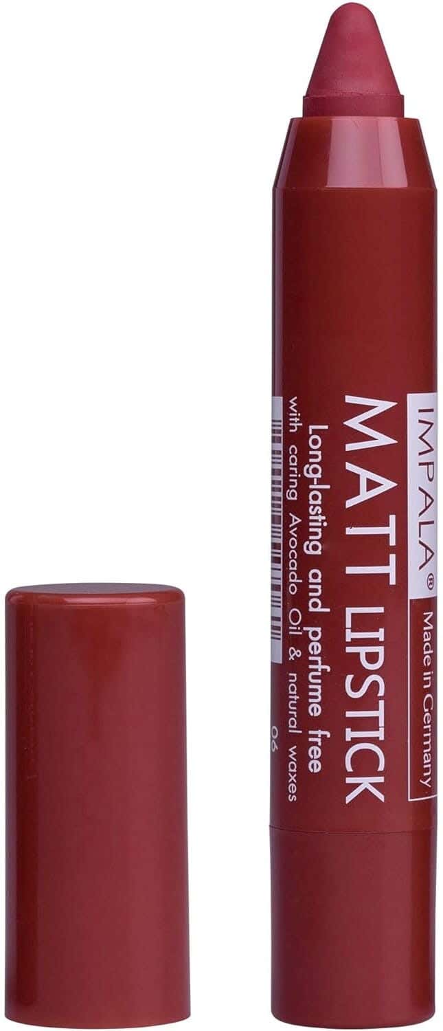Impala Automatic Matte Long Lasting Lipstick, 06 Cardinal Purple