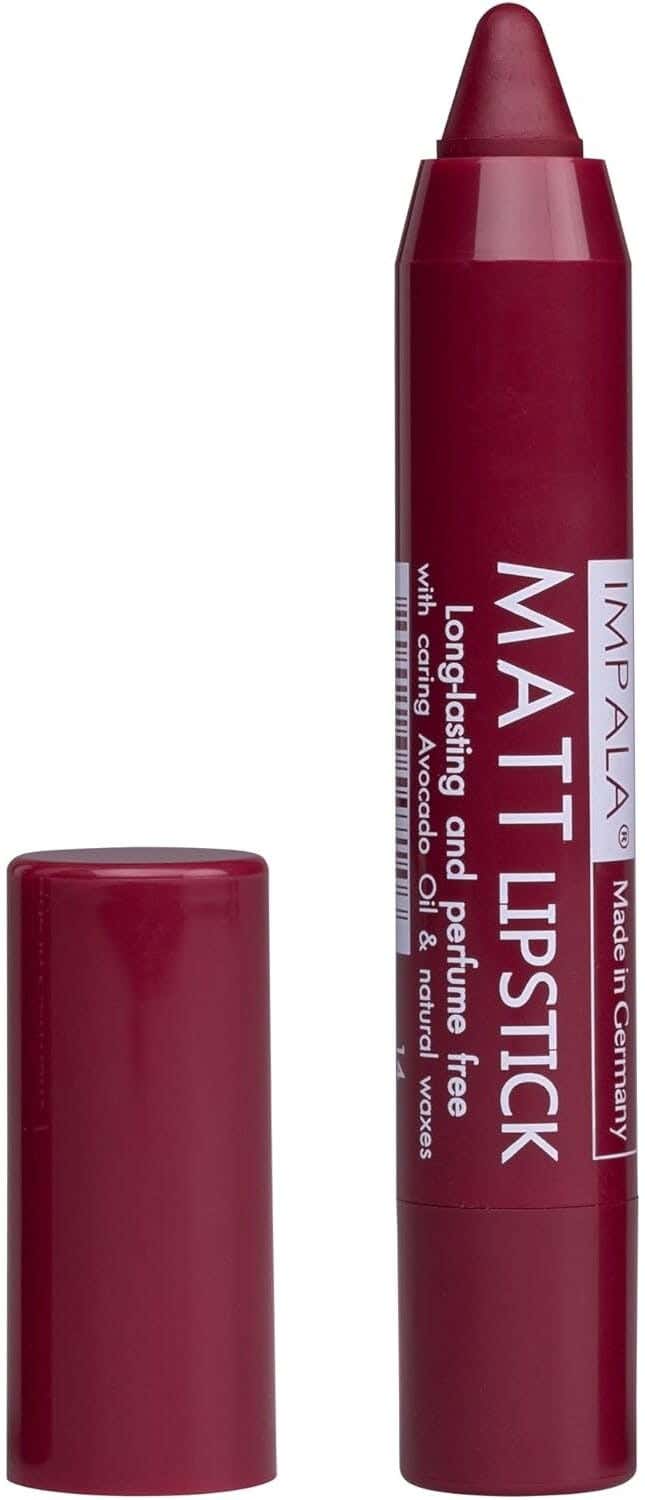 Impala Automatic Matte Long Lasting Lipstick, Color 14 Violet'S Secret