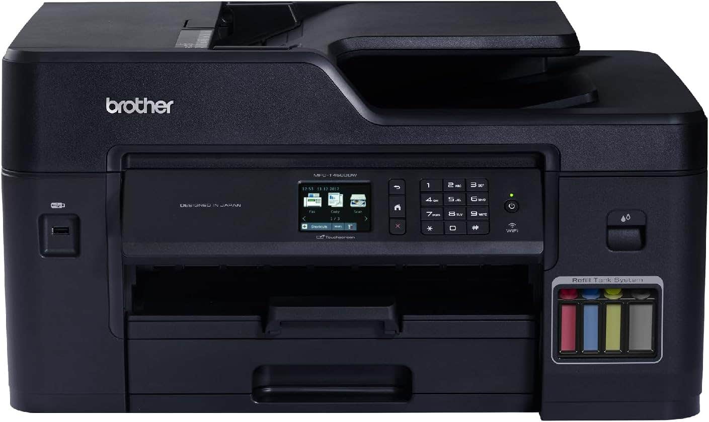Brother MFC-J4500DW Inkjet Printer, USB, All-in-One, Duplex Printer - Black