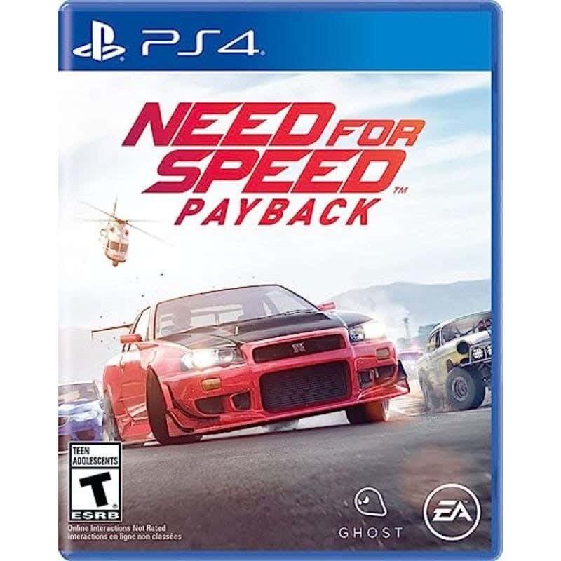 Need Speed PayBack By EA Region 2, Compatible with PlayStation 4 Console