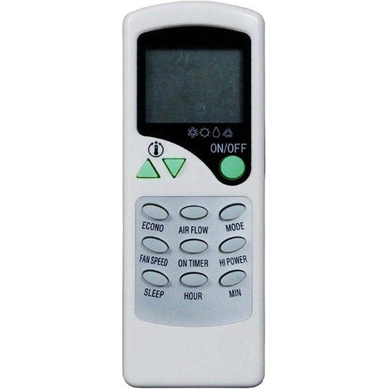 Carrier Air Conditioner Remote Control, Kt-Cr - White
