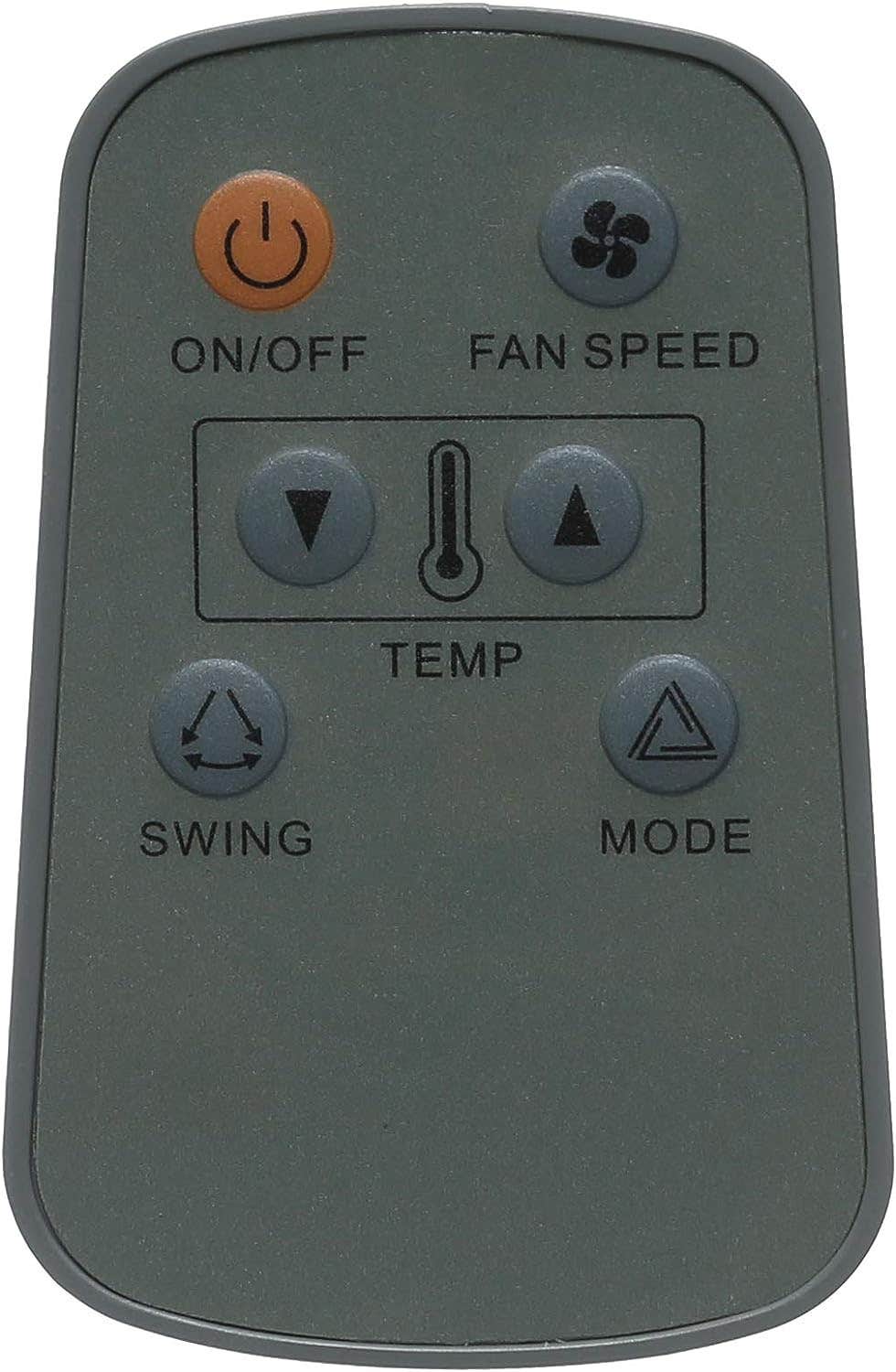 Carrier Air Conditioner Remote Control, Lkj299 - Grey