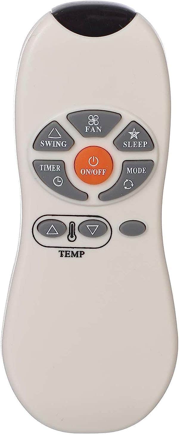 Carrier Air Conditioner Remote Control, Akt346 - White