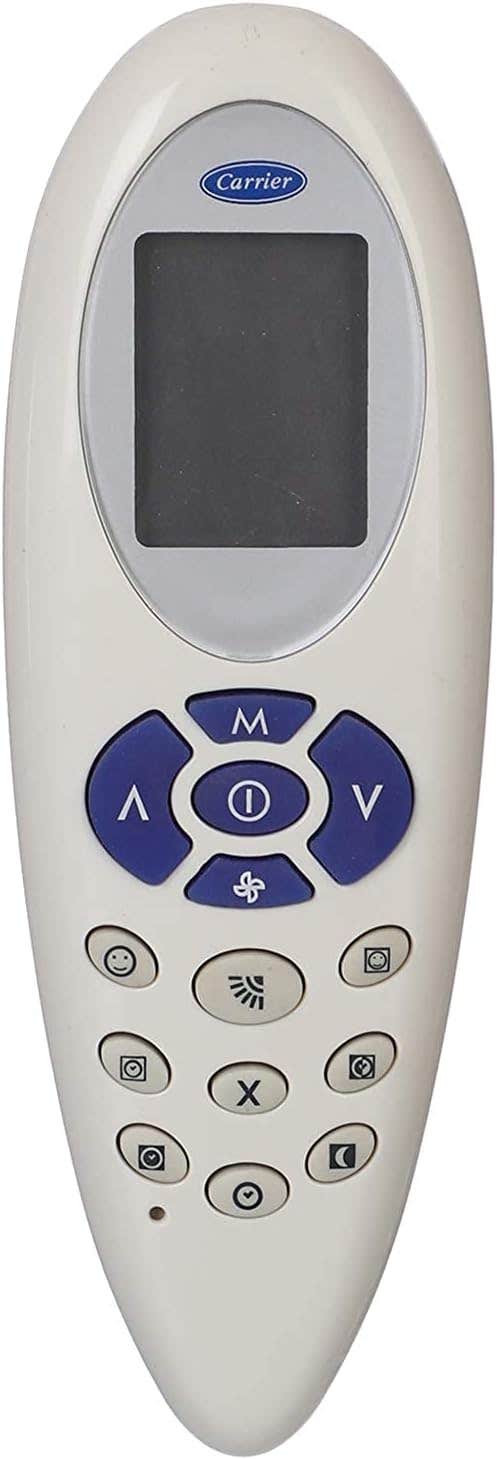 Carrier Air Conditioner Remote Control, Akt344 - White