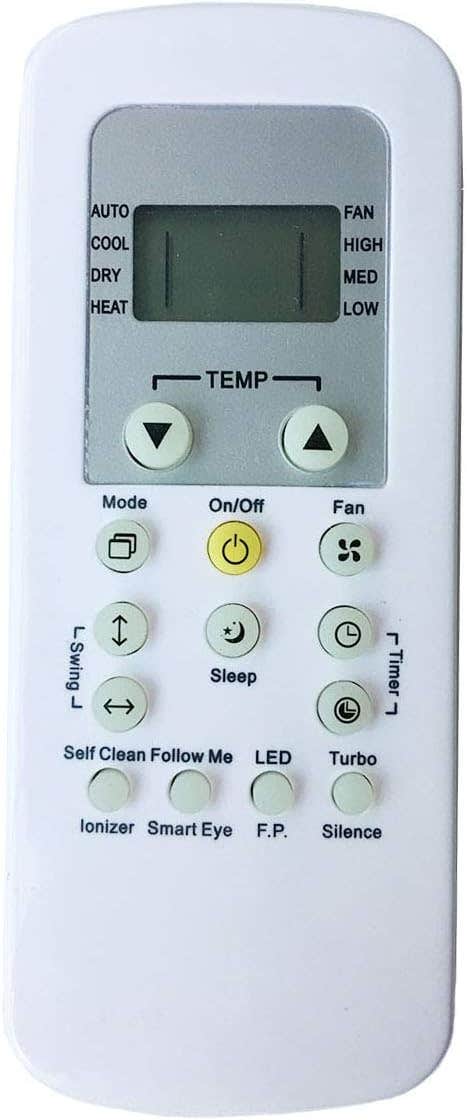 Remote Control For Carrier Air Conditioner - White