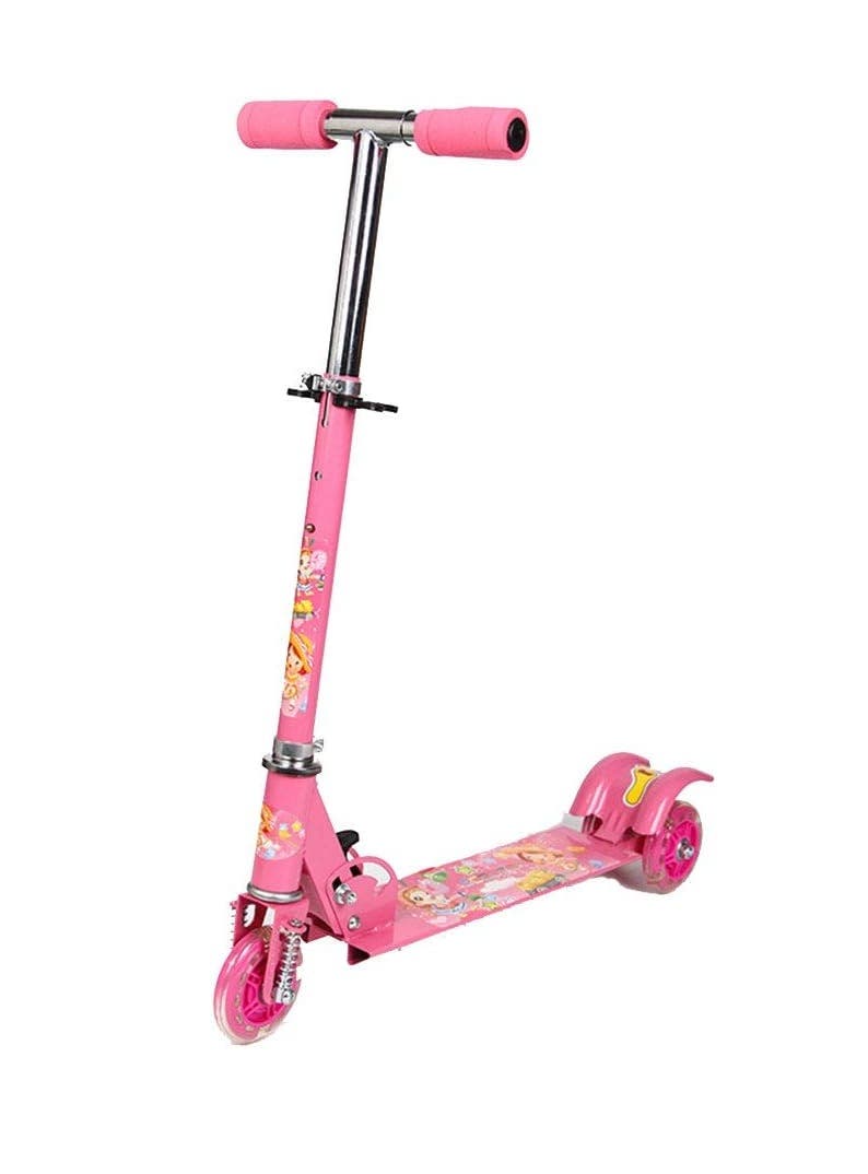 Kids Scooter, Adjustable - Pink