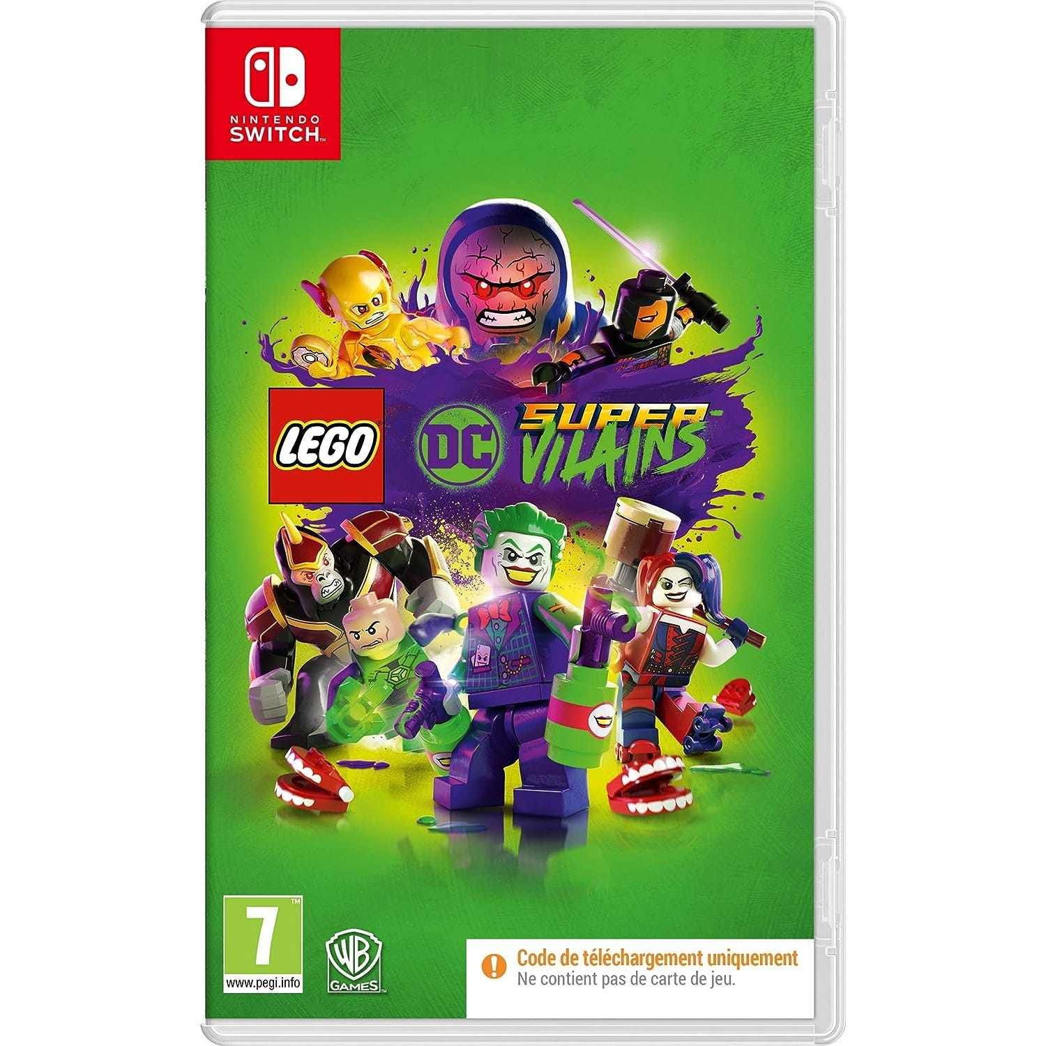 WB Lego Dc Super-Villains Game, Compatible With Nintendo Switch, English Edition